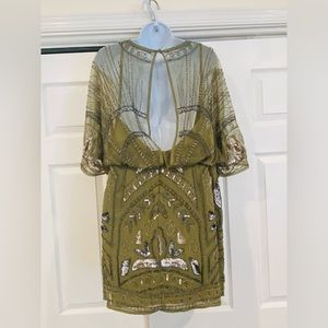 Evening dress..Beautifully crafted, unique color, size 14.,.